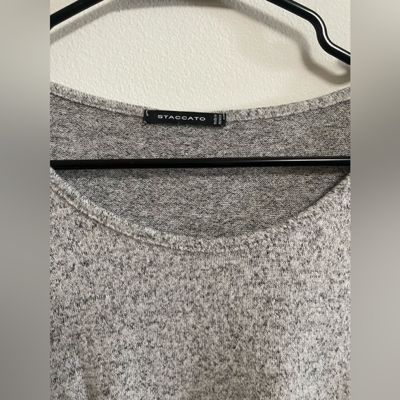 Staccato - Women’s Color Block Grey Super Soft Long Sleeve - Size L - Picture 2 of 4